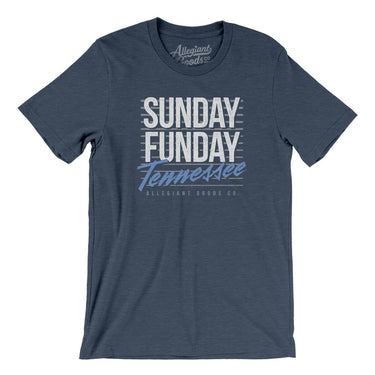 Sunday Funday Tennessee Men/Unisex T-Shirt-Allegiant Goods Co. Vintage Sports Apparel