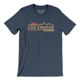 Las Cruces Mountain Sunset Men/Unisex T-Shirt-Heather Navy-Allegiant Goods Co. Vintage Sports Apparel