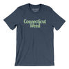 Connecticut Weed Men/Unisex T-Shirt-Heather Navy-Allegiant Goods Co. Vintage Sports Apparel