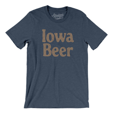 Iowa Beer Men/Unisex T-Shirt-Allegiant Goods Co. Vintage Sports Apparel