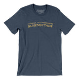 Actually It's Pronounced Schenectady in Heather Navy Color