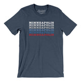 Minneapolis Repeat Men/Unisex T-Shirt-Allegiant Goods Co. Vintage Sports Apparel