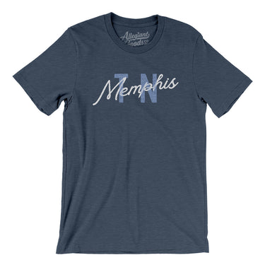 Memphis Tn Overprinted Men/Unisex T-Shirt-Allegiant Goods Co. Vintage Sports Apparel