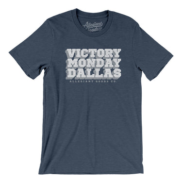 Victory Monday Dallas Men/Unisex T-Shirt-Allegiant Goods Co. Vintage Sports Apparel
