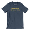 I've Been To New Hampshire Men/Unisex T-Shirt-Heather Navy-Allegiant Goods Co. Vintage Sports Apparel