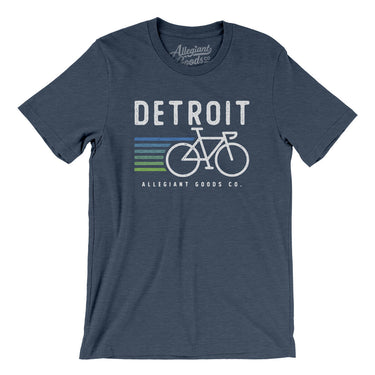Detroit Cycling Men/Unisex T-Shirt-Allegiant Goods Co. Vintage Sports Apparel