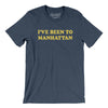 I've Been To Manhattan Men/Unisex T-Shirt-Heather Navy-Allegiant Goods Co. Vintage Sports Apparel