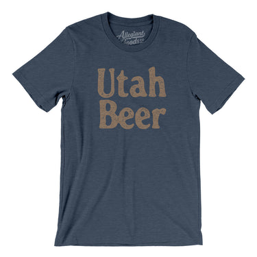 Utah Beer Men/Unisex T-Shirt-Allegiant Goods Co. Vintage Sports Apparel