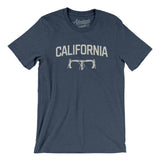 California Cycling in Heather Navy Color