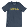 I've Been To Staten Island Men/Unisex T-Shirt-Heather Navy-Allegiant Goods Co. Vintage Sports Apparel
