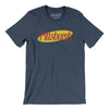 Pittsburgh Seinfeld Men/Unisex T-Shirt-Heather Navy-Allegiant Goods Co. Vintage Sports Apparel