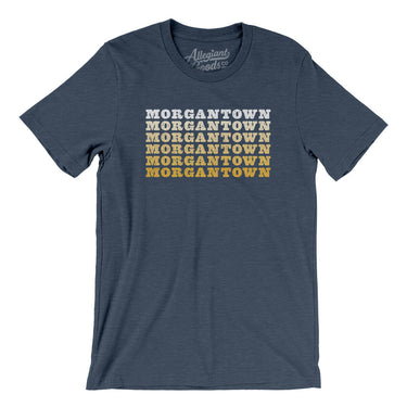Morgantown Repeat Men/Unisex T-Shirt-Allegiant Goods Co. Vintage Sports Apparel