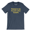 There's No Place Like Tampa Men/Unisex T-Shirt-Heather Navy-Allegiant Goods Co. Vintage Sports Apparel