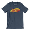 Chicago Seinfeld Men/Unisex T-Shirt-Heather Navy-Allegiant Goods Co. Vintage Sports Apparel