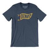 Denver Pennant Men/Unisex T-Shirt-Allegiant Goods Co. Vintage Sports Apparel