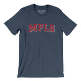 Mpls Varsity Men/Unisex T-Shirt-Allegiant Goods Co. Vintage Sports Apparel