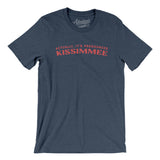 Actually It's Pronounced Kissimmee Men/Unisex T-Shirt-Heather Navy-Allegiant Goods Co. Vintage Sports Apparel