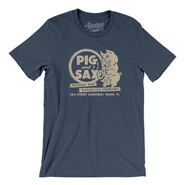Pig and Sax Miami in Heather Navy Color