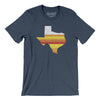 Houston Baseball Men/Unisex T-Shirt-Heather Navy-Allegiant Goods Co. Vintage Sports Apparel