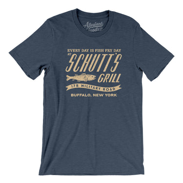 Schutt's Grill Buffalo in Heather Navy Color