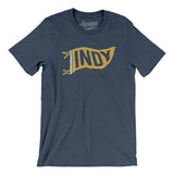 Indy Pennant Men/Unisex T-Shirt-Allegiant Goods Co. Vintage Sports Apparel