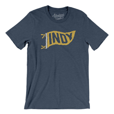 Indy Pennant Men/Unisex T-Shirt-Allegiant Goods Co. Vintage Sports Apparel