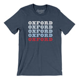 Oxford Repeat Men/Unisex T-Shirt-Heather Navy-Allegiant Goods Co. Vintage Sports Apparel