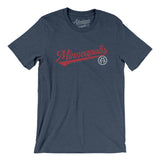 Minneapolis Vintage Script Men/Unisex T-Shirt-Allegiant Goods Co. Vintage Sports Apparel
