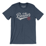 Boston Vintage Script Men/Unisex T-Shirt-Allegiant Goods Co. Vintage Sports Apparel