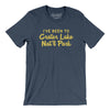 I've Been To Crater Lake National Park Men/Unisex T-Shirt-Heather Navy-Allegiant Goods Co. Vintage Sports Apparel