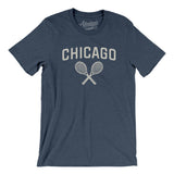 Chicago Tennis in Heather Navy Color