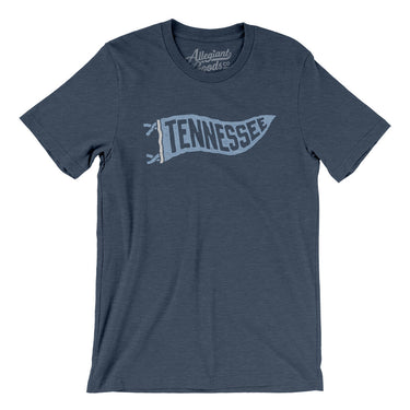 Tennessee Pennant Men/Unisex T-Shirt-Allegiant Goods Co. Vintage Sports Apparel