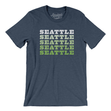 Seattle Repeat Men/Unisex T-Shirt-Allegiant Goods Co. Vintage Sports Apparel