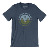 Wisdom Montana Retro Badge Men/Unisex T-Shirt-Allegiant Goods Co. Vintage Sports Apparel