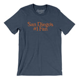 San Diego's Number 1 Fan Men/Unisex T-Shirt-Allegiant Goods Co. Vintage Sports Apparel