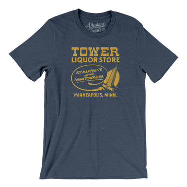 Tower Liquor Store Minneapolis in Heather Navy Color