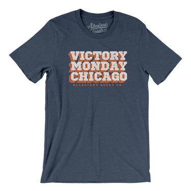 Victory Monday Chicago Men/Unisex T-Shirt-Allegiant Goods Co. Vintage Sports Apparel