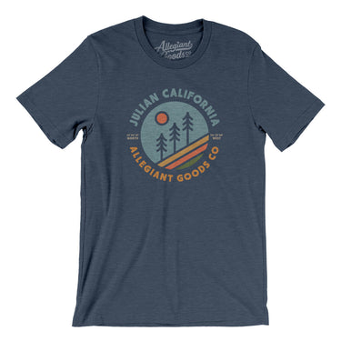 Julian California Retro Badge Men/Unisex T-Shirt-Allegiant Goods Co. Vintage Sports Apparel