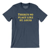 There's No Place Like St. Louis Men/Unisex T-Shirt-Heather Navy-Allegiant Goods Co. Vintage Sports Apparel