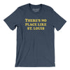 There's No Place Like St. Louis Men/Unisex T-Shirt-Heather Navy-Allegiant Goods Co. Vintage Sports Apparel