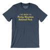 I've Been To Rocky Mountain National Park Men/Unisex T-Shirt-Heather Navy-Allegiant Goods Co. Vintage Sports Apparel