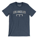 Los Angeles Cycling in Heather Navy Color