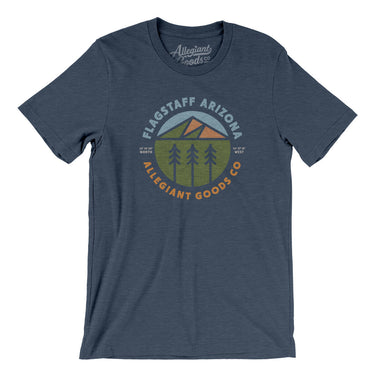 Flagstaff Arizona Retro Badge Men/Unisex T-Shirt-Allegiant Goods Co. Vintage Sports Apparel