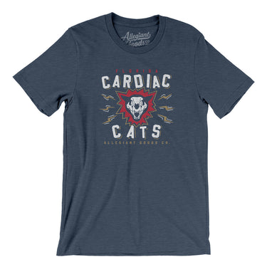 Florida Cardiac Cats Men/Unisex T-Shirt-Allegiant Goods Co. Vintage Sports Apparel