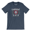 Florida Cardiac Cats Men/Unisex T-Shirt-Heather Navy-Allegiant Goods Co. Vintage Sports Apparel