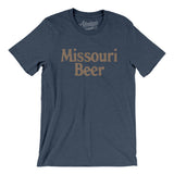 Missouri Beer Men/Unisex T-Shirt-Heather Navy-Allegiant Goods Co. Vintage Sports Apparel