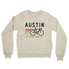 Austin Cycling Midweight French Terry Crewneck Sweatshirt-Heather Oatmeal-Allegiant Goods Co. Vintage Sports Apparel