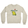 Missouri Golf Midweight French Terry Crewneck Sweatshirt-Heather Oatmeal-Allegiant Goods Co. Vintage Sports Apparel