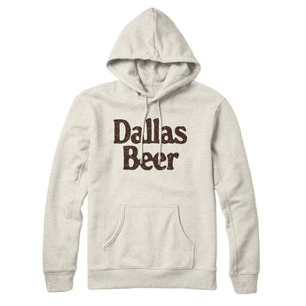Dallas Beer Hoodie-Allegiant Goods Co. Vintage Sports Apparel