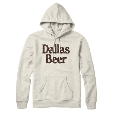 Dallas Beer Hoodie-Allegiant Goods Co. Vintage Sports Apparel